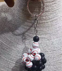 Baseball Keychain