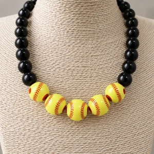 Softball Necklace